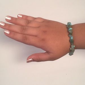 Aventurine and turquoise bracelet